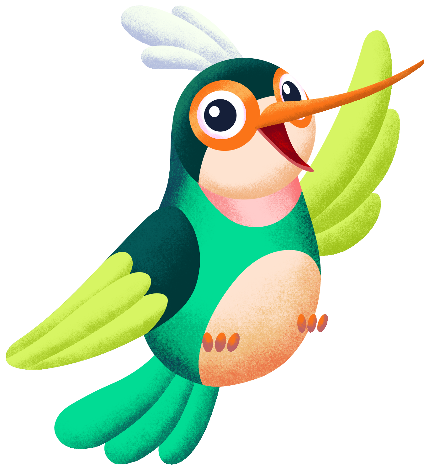 SPIDI Mascota Colibri